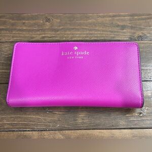 Kate Spade Fuchsia Bifold Wallet